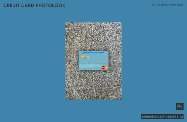 Südkorea Woori Financial Group Mastercard Photolook Beispielvorschau